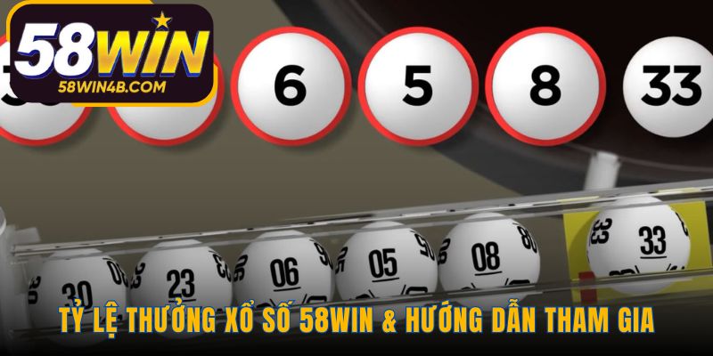 Hướng dẫn tham gia xổ số 58WIN chỉ với bốn bước đơn giản