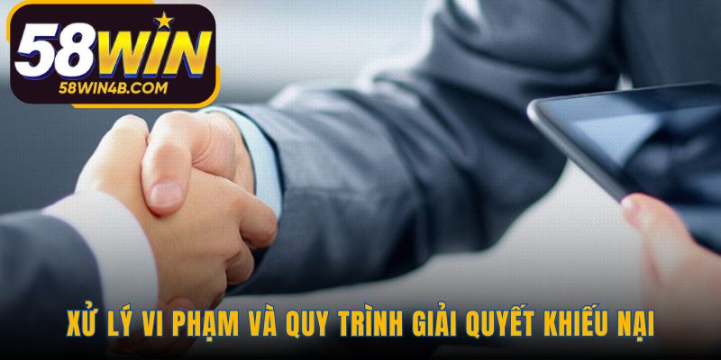 Điều khoản dịch vụ quy định rõ chế tài và quy trình khiếu nại